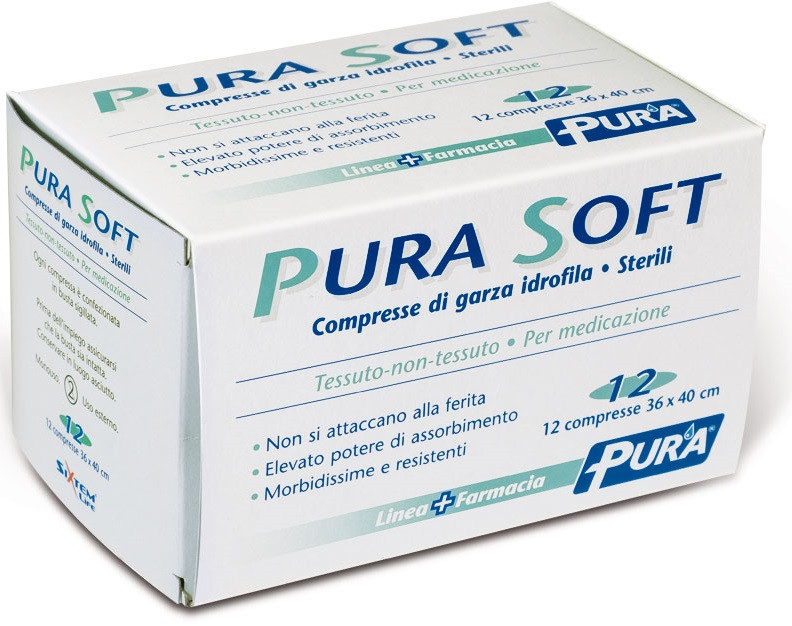 Garza pura soft 36x40cm 12pz