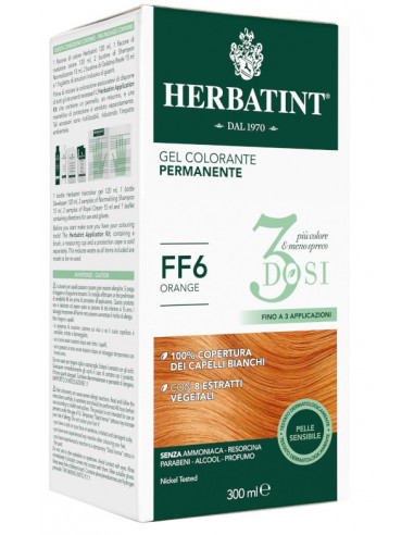 Herbatint 3dosi ff6 300ml