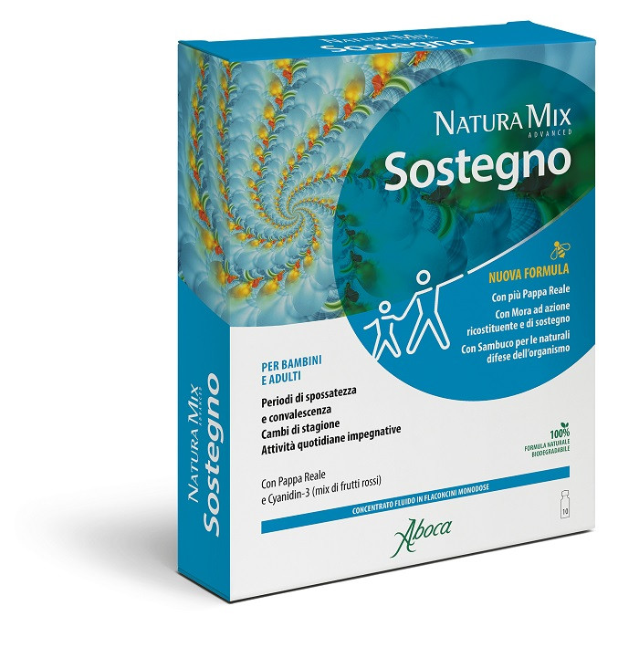 Image of Natura mix advanced sostegno 10 flaconcini cod085