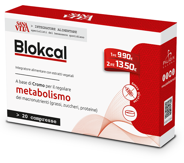 Sanavita blokcal 20cpr