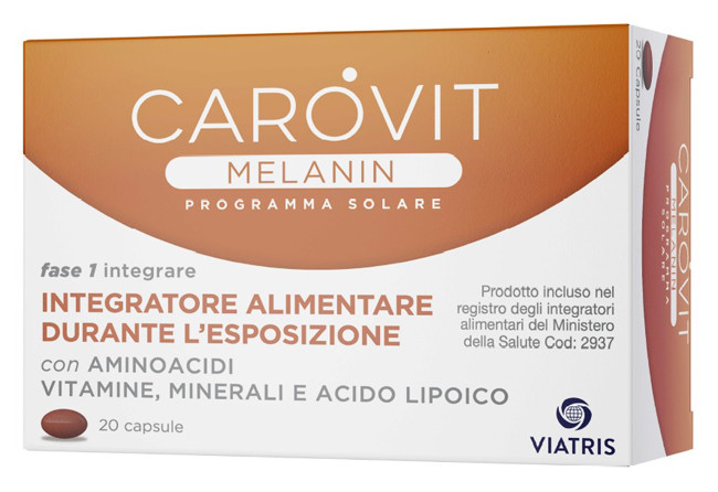 Carovit melanin solare 20cps
