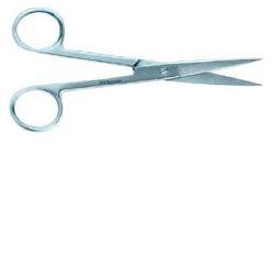 Image of Forbici retta punte acute 14cm cod085