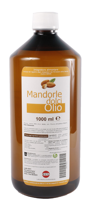 Image of Mandorle dolci olio 1000ml cod085