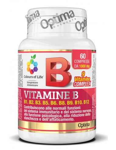 Vitamine b complex 60 compresse