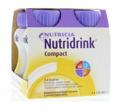 Nutridrink compact ban 4x125ml