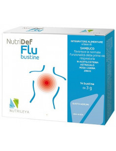 Nutridef flu 14 bustine | Clubfarma