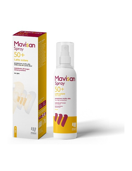 Mavisan spray 50+ latte solare