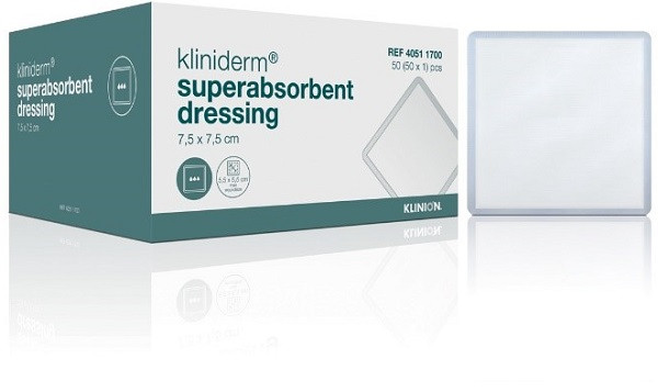 Kliniderm superas 20x20 15pz