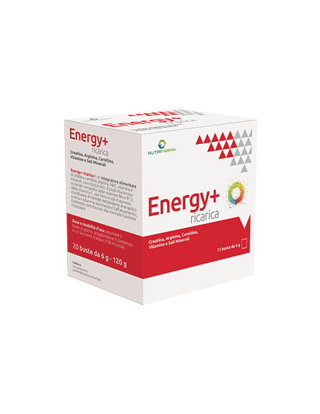 Energy+ ricarica 20 bustine