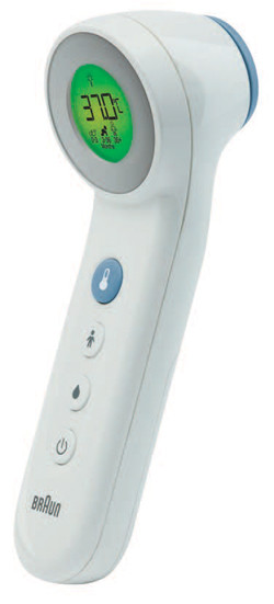Braun bnt400 termometro fronte
