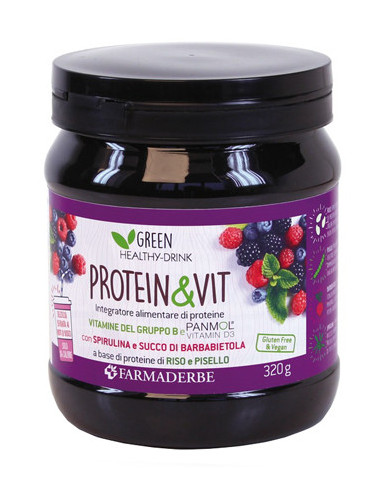 Protein&vit frutti bosco 320g