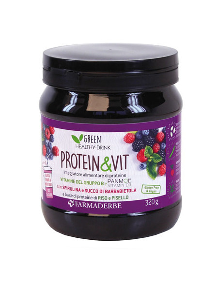 Protein&vit frutti bosco 320g