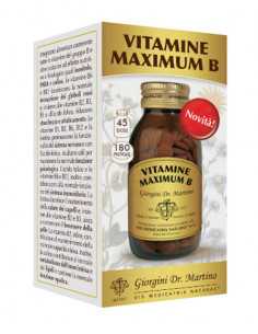 Vitamine maximum b 180 pastiglie - GIORGINI | Clubfarma