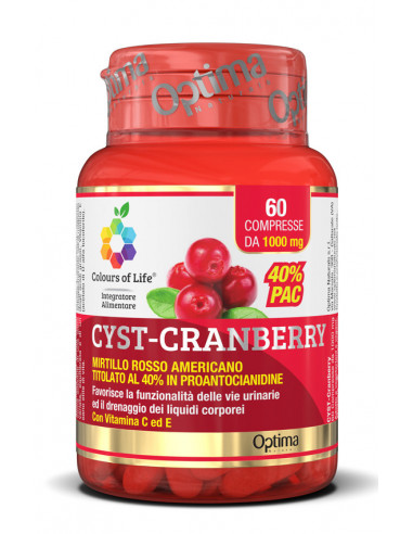 Cranberry c/vitamina c e 60 compresse