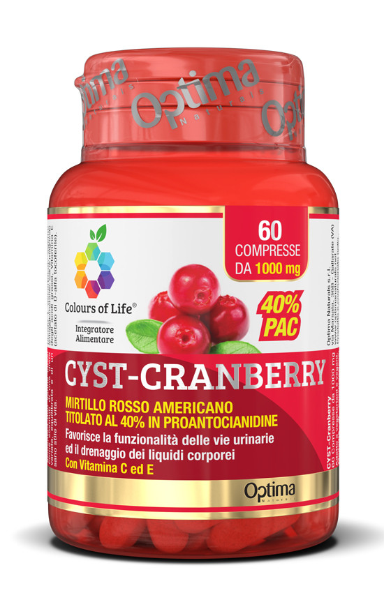 Cranberry c/vitamina c e 60 compresse