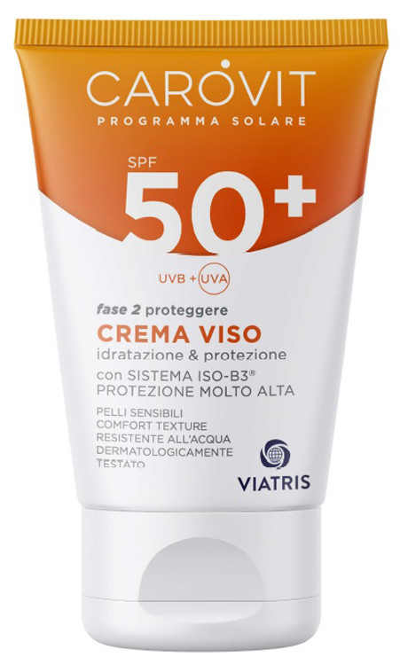 Carovit solare crema viso 50+