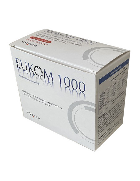 Eukom 1000 40 bustine orosolubili