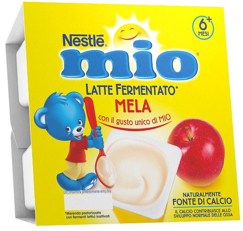 Mio merenda latte ferm mela 4p