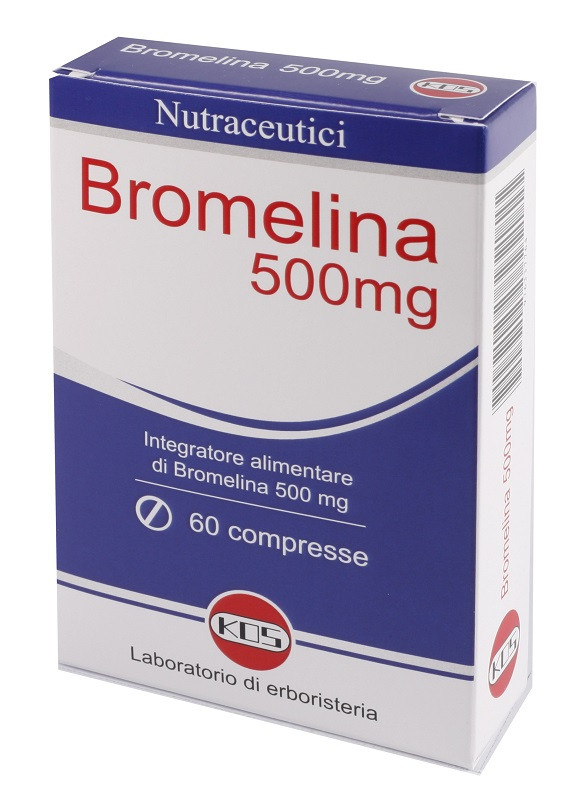 Bromelina 500mg 60 compresse