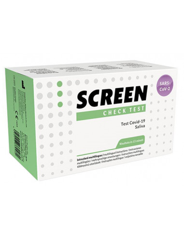 Screen test covid-19 saliva 1p