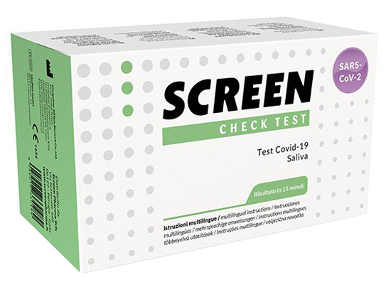 Screen test covid-19 saliva 1p