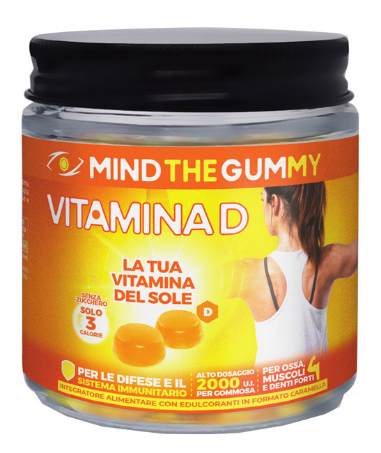 Mind the gummy vit.d 30caramel