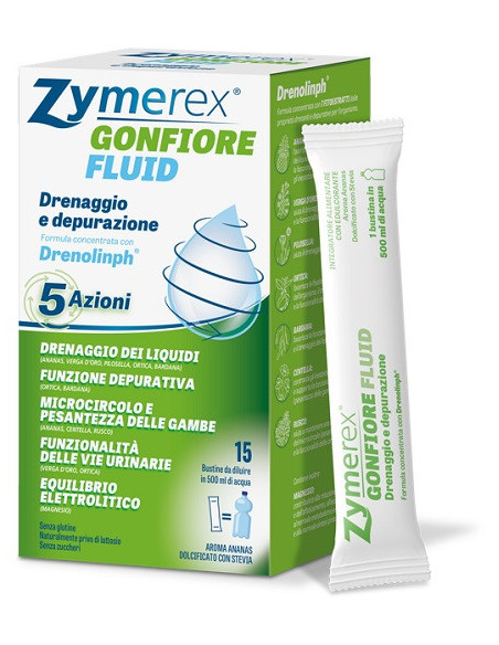 Zymerex gonfiore fluid 15 bustine