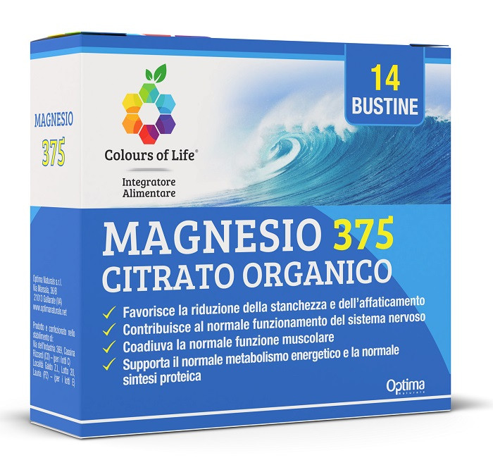 Magnesio 375 citr 14bust colou