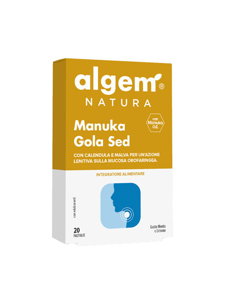 Algem manuka gola sed 20 pastiglie