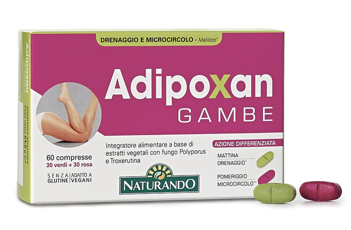 Adipoxan gambe 60 compresse