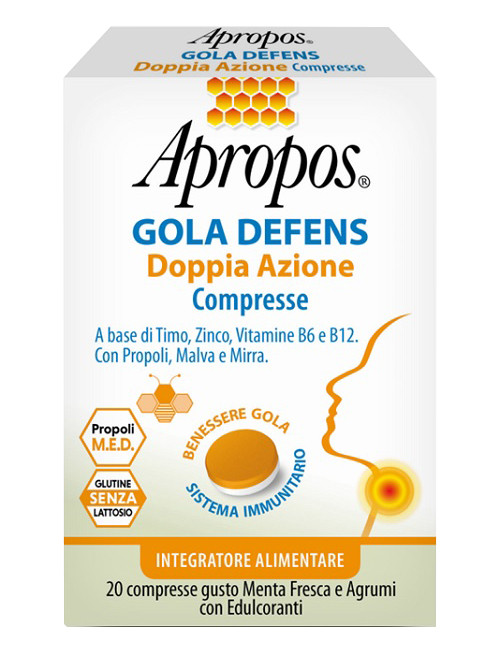 Image of Apropos gola defens dopp 20 compresse cod085