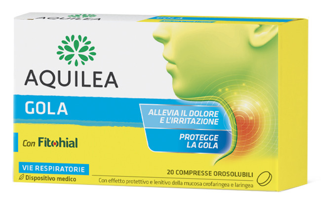 Image of Aquilea gola 20 compresse orosolubili cod085