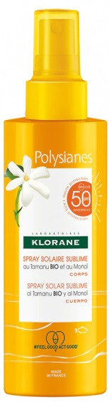 Klorane spray sol subl spf50