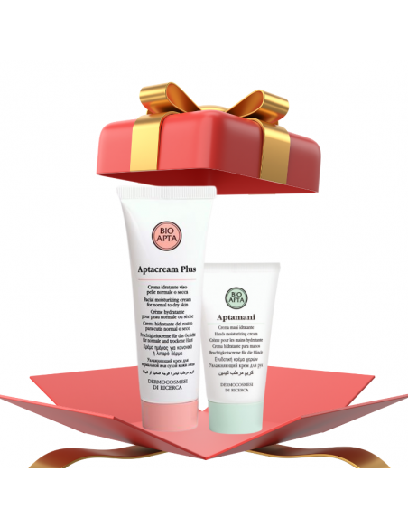 Cofanetto crema mani 75 e crema idratante 50ml bioapta