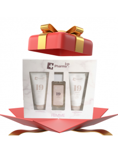 Iap 19 pharma cofanetto profumo 100ml + doccia schiuma 150ml + latte corpo 150ml