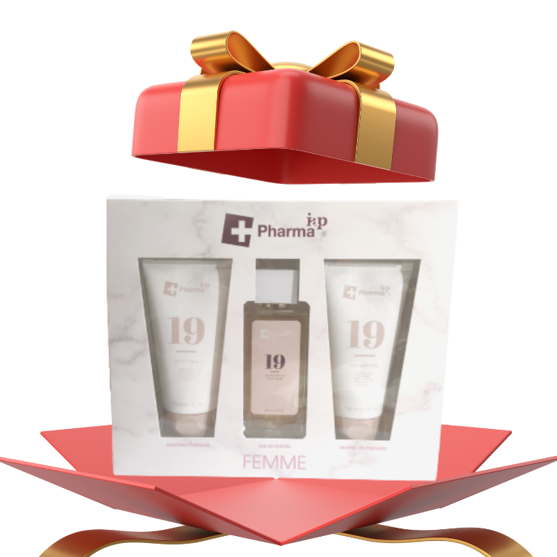 Iap 19 pharma cofanetto profumo  + doccia schiuma 150ml + latte corpo 150ml