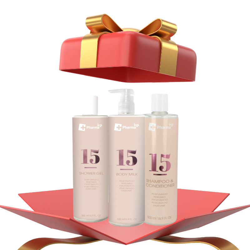 Cofanetto iap 15 crema corpo + doccia gel + shampoo 500ml