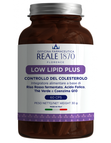 Low lipid plus60 capsule reale 1870