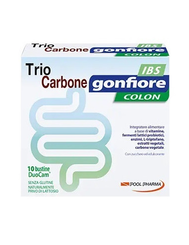 Triocarbone gonfiore ibs 10bus
