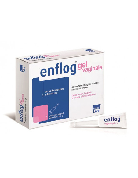 Enflog gel vaginale 7appl mono