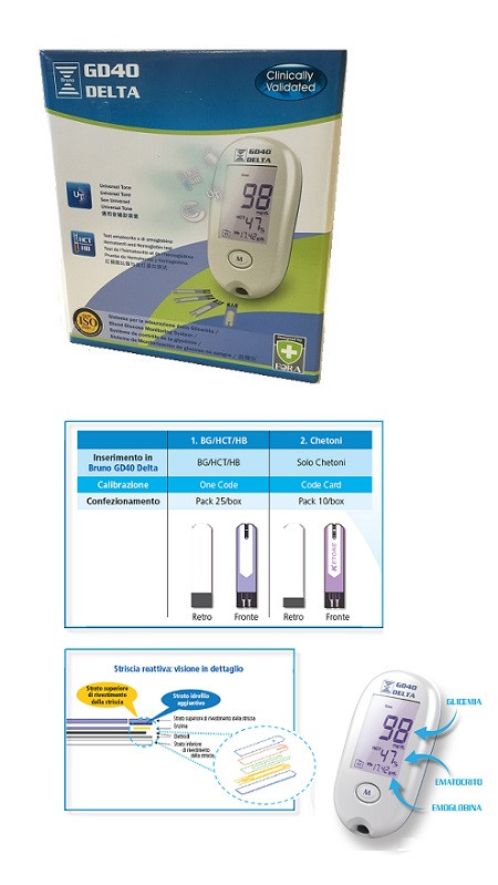 Bruno gd40 delta glucometro