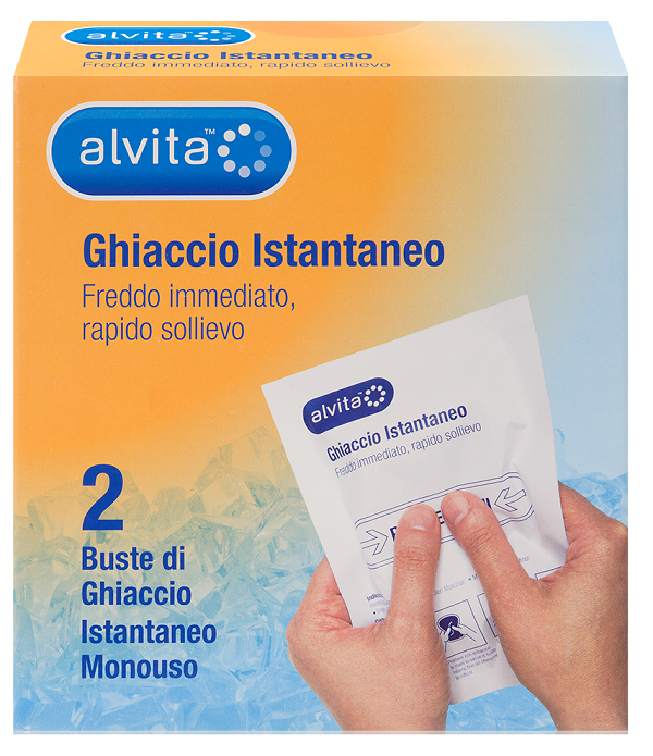 Alvita ghiaccio istantaneo 2pz