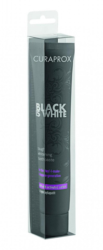 Curaprox black is white dentif