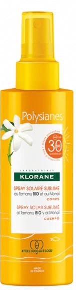Klorane spray sol subl spf30