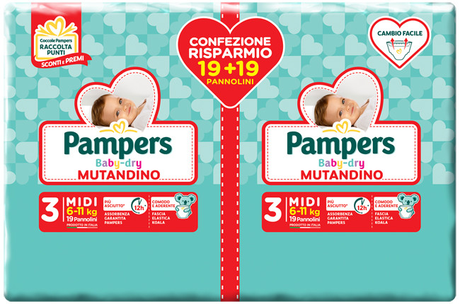 Pampers bd mut duodwct midi38p