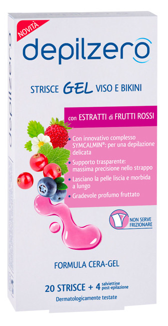 Image of Depilzero strisce gel viso bik cod085