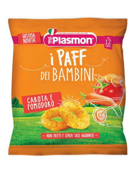 Plasmon dry snack paff car pom