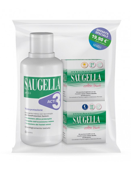 Saugella acti3+assorbenti g/n