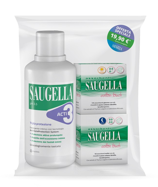 Image of Saugella acti3+assorbenti g/n cod085