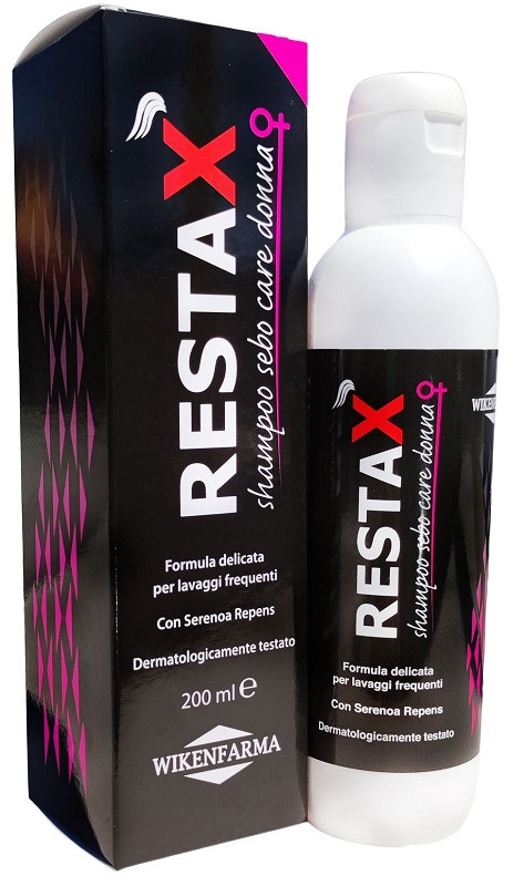 Restax shampoo sebo care donna